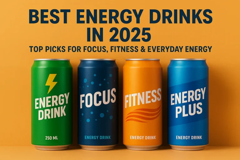 Top 5 Energy Drinks for Focus and Clean Energy (2025 Review)